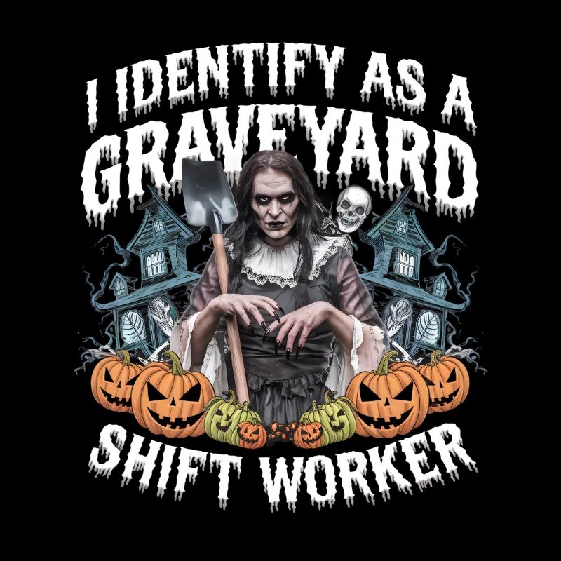 lustiges I Identify As A Graveyard Shift Worker