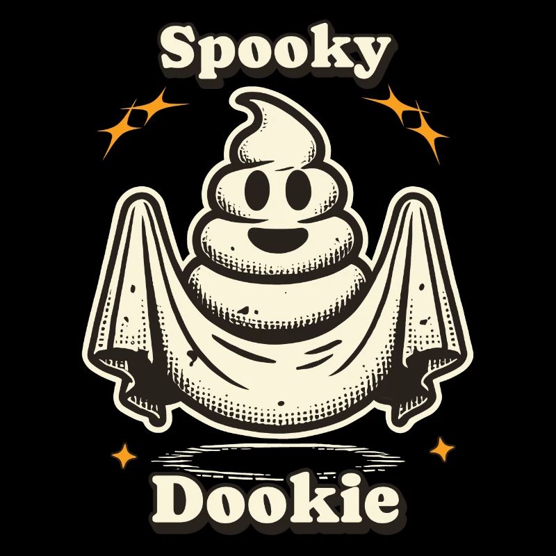Funny poop pile ghost costume idea
