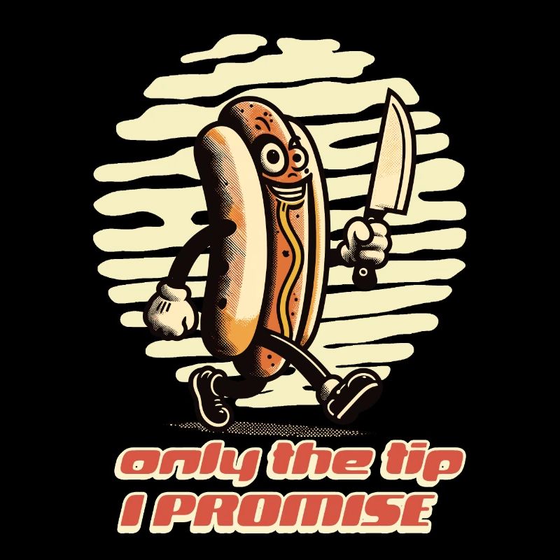 Sarkastischer Hotdog Spruch Lustiges Halloween