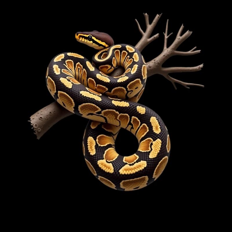 Königspython Schlangen Liebhaber Terrarium Python