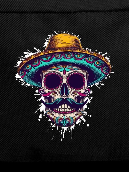 Mexican Skull Sombrero