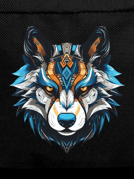 Husky Dog Portrait Head