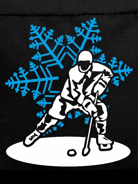 Eishockey Eiskristall Eishockeyspieler Geschenk