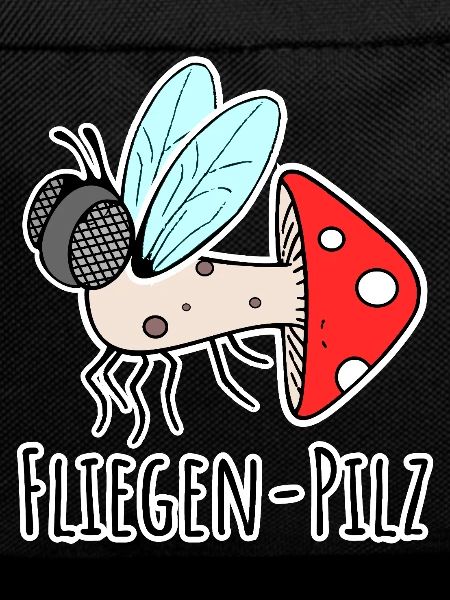 Fly agaric - half fly, half mushroom