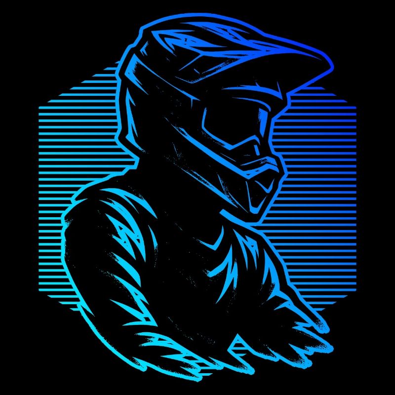 Characterful motocross design