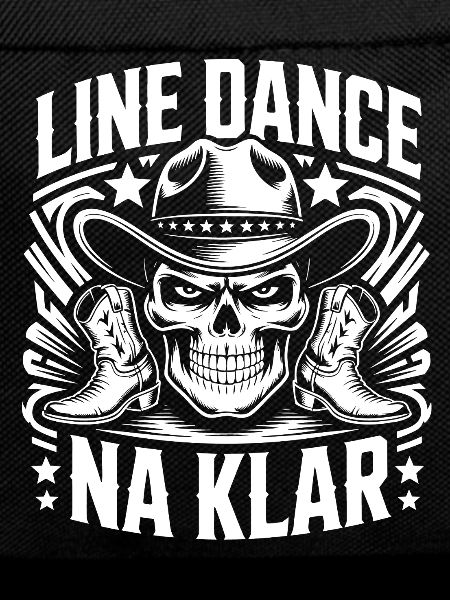 Line Dance Skull Cowboy