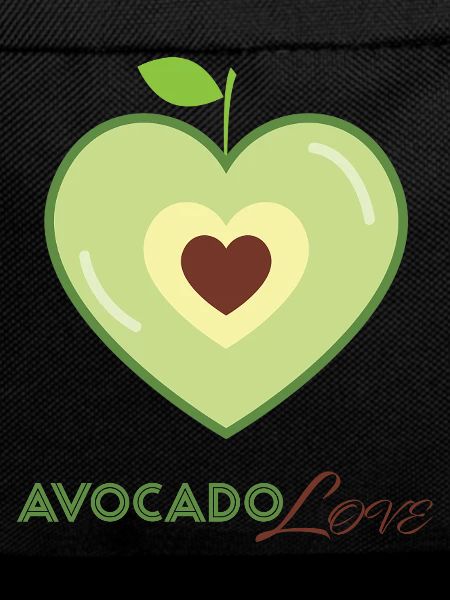 Avocado Herz Liebe