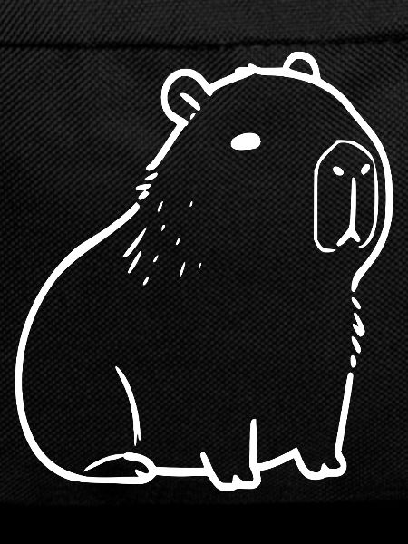 Capybara capybara blanc