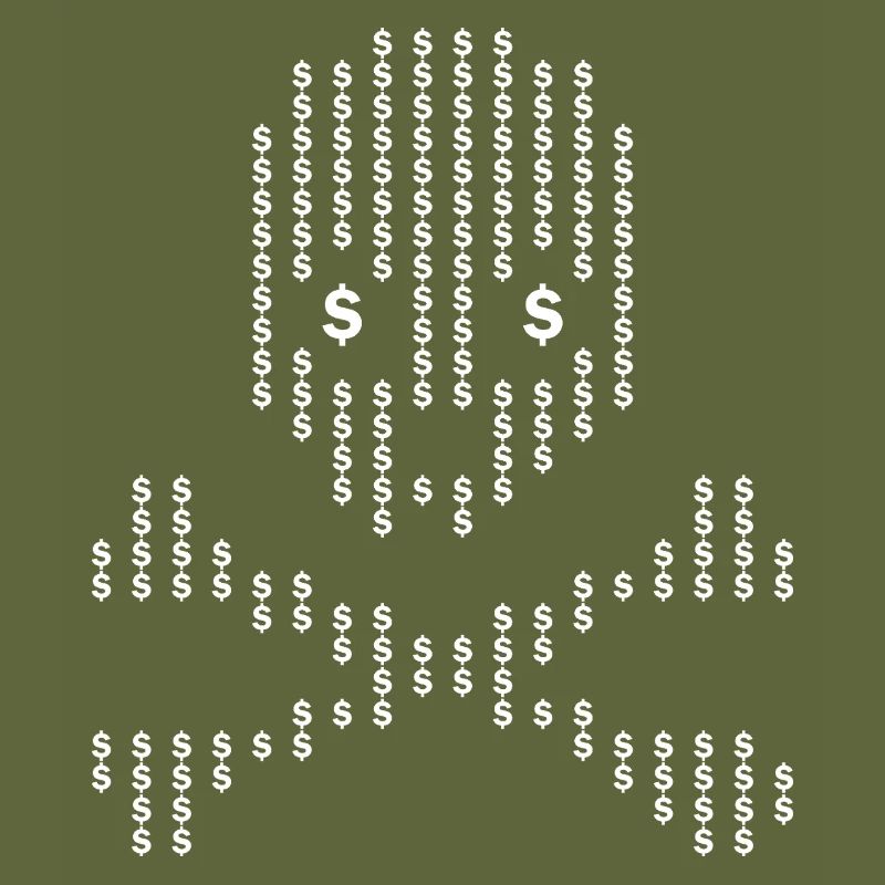Dollar Mosaic Cross Pattern