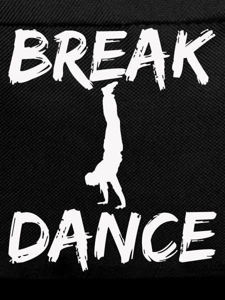 Breakdance Silhouette Motif