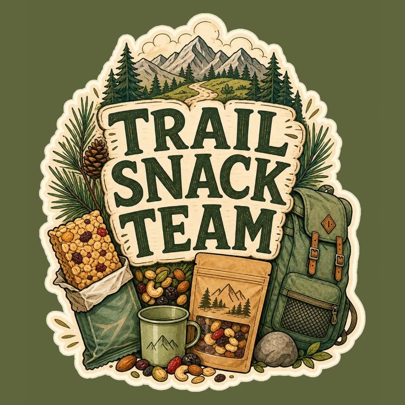 ÉQUIPE DE SNACKS DE RANDONNÉE Snacks