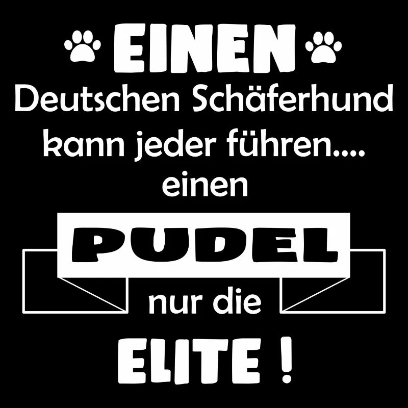 Pudel Hund - Pudel