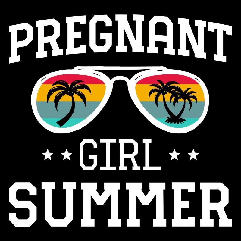 Annonce de grossesse à la plage d’été de fille enceinte