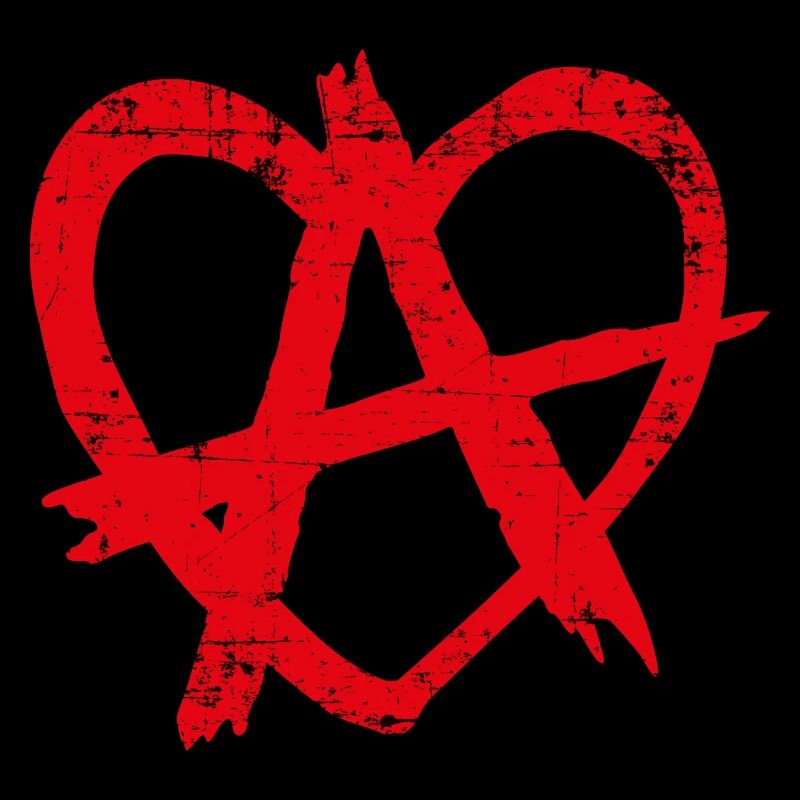 Anarchy Heart, Revolution, Punk, Red
