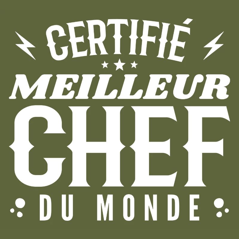 Certified World's Best Chef | Chef Gift