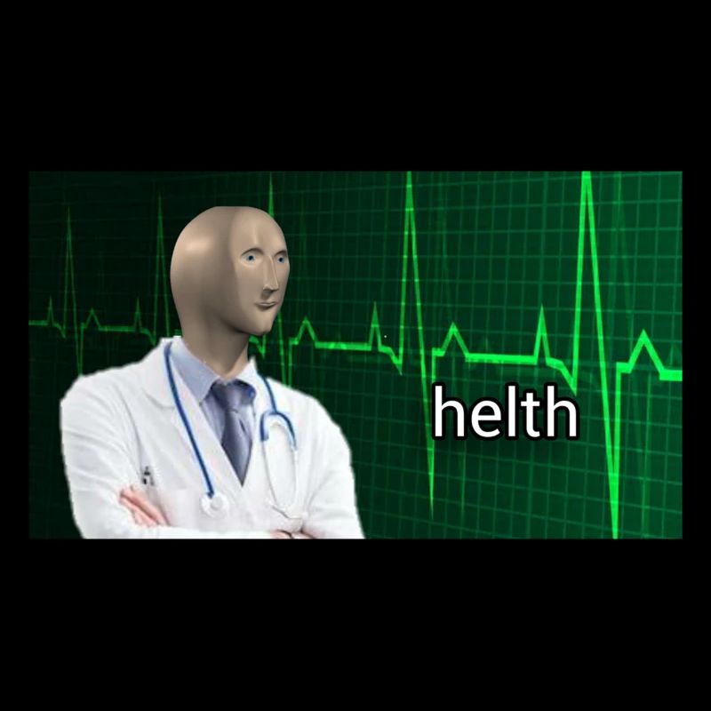 Stonks Helth thanks to Meme