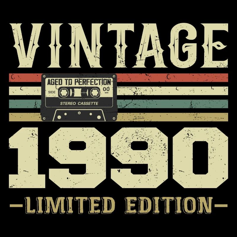 Vintage 1990's Retro 1990's Birthday Gift