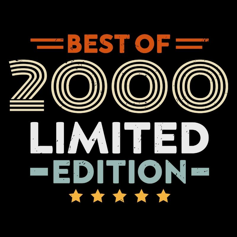 Retro 2000 Vintage Geschenk 24. Geburtstag 24 Jahre