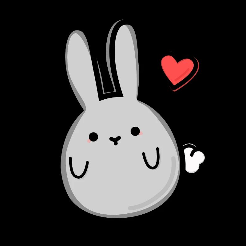 Bunny with heart