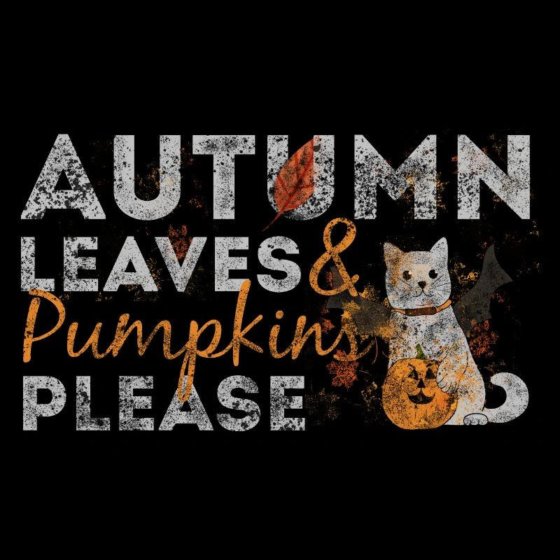 Autumn leaves and pumpkins please