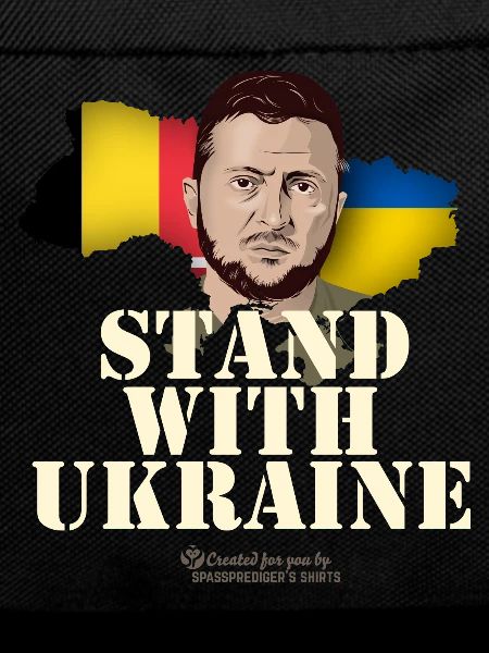 Ukraine Belgium Stand with Ukraine