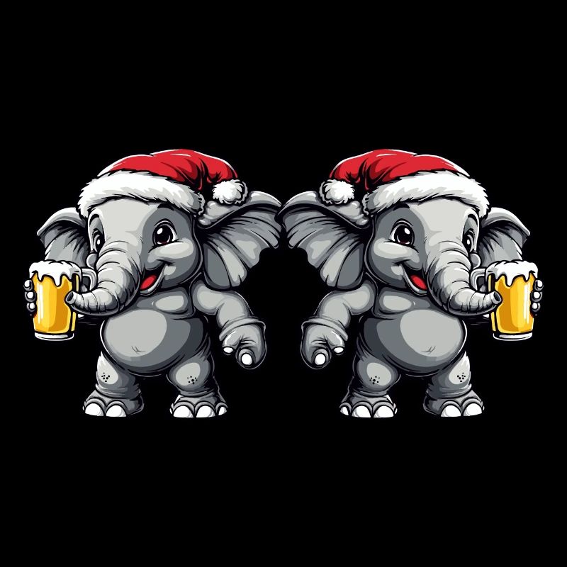 Elephant Christmas Beer Team