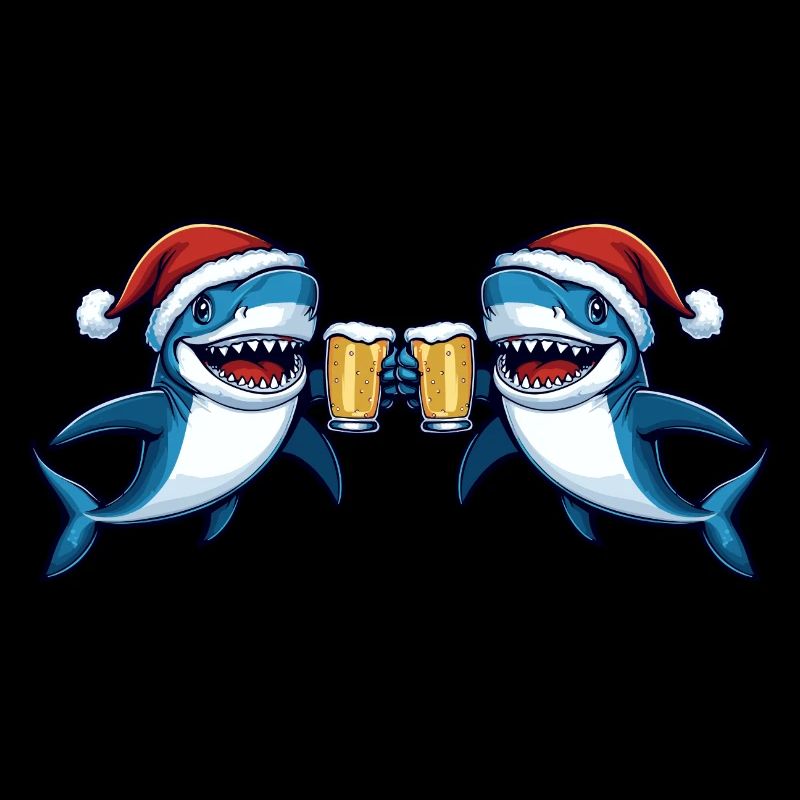 Équipe de la bière de Noël Hai