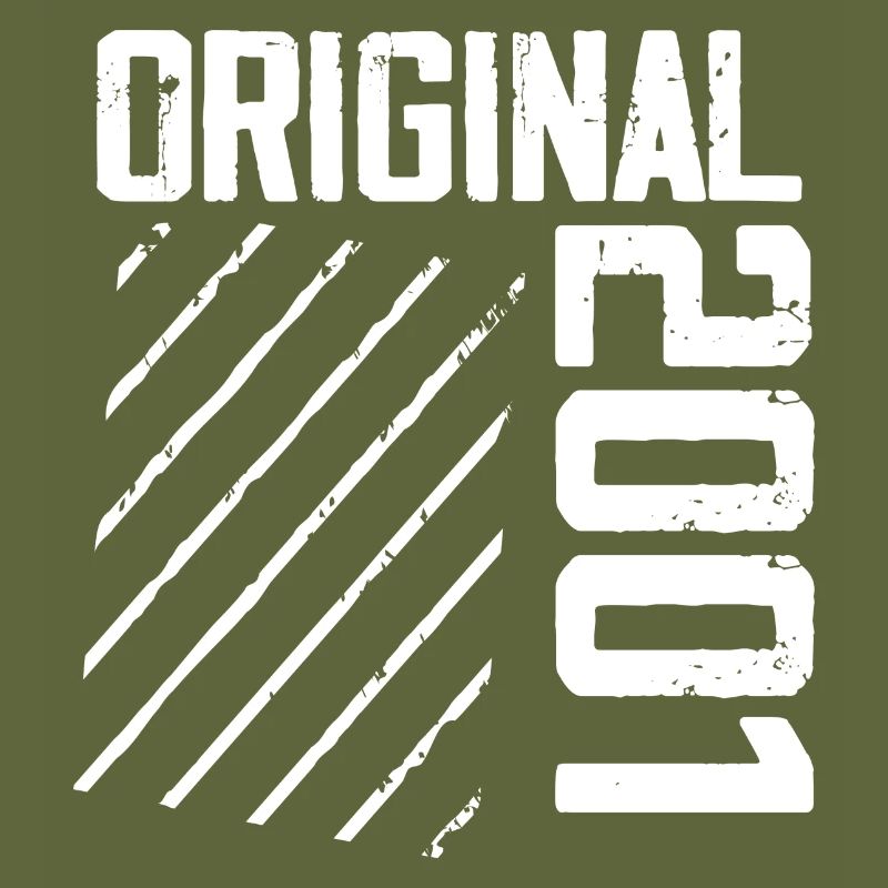 Original 2001 23rd Anniversary Retro Gift