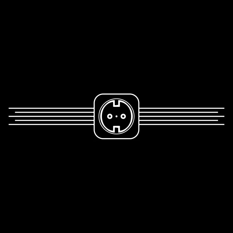 Steckdose Element Symbol Elektriker