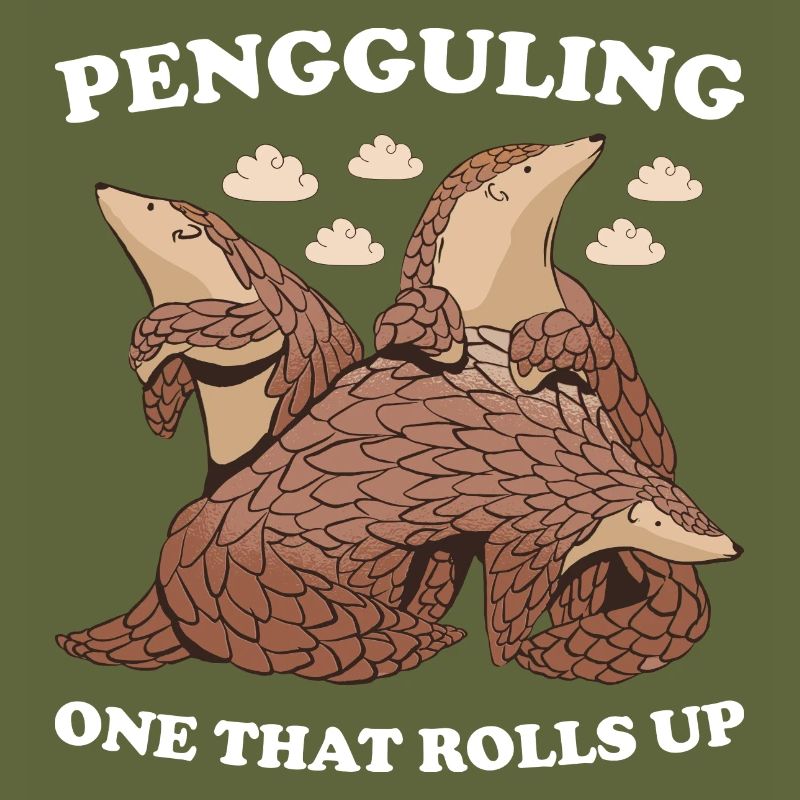 Pengguling One That Rolls Up Pangolin