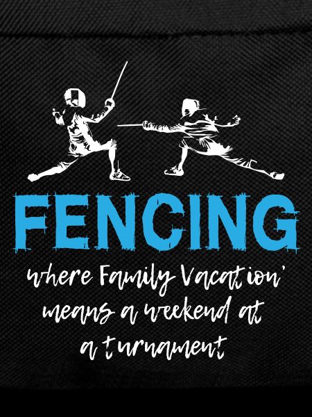 Fencing Weekend at a Tournament