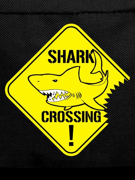 Shark Crossing Warning Signs