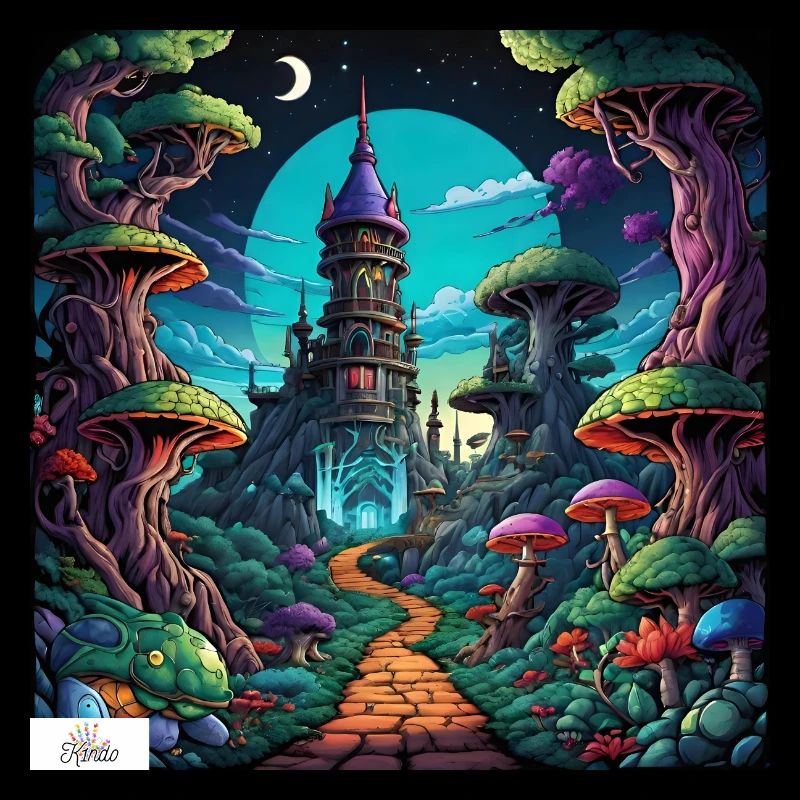 Fantasy land dreamscape