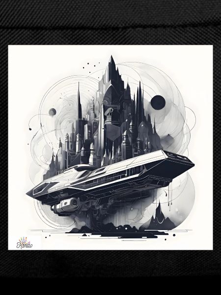Sci fi city & ship