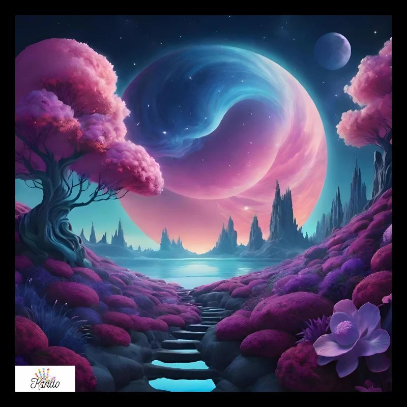 Epic celestial dreamscape