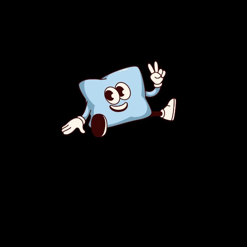 Pillow calling cartoon