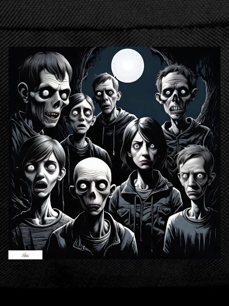 Monster people portrait