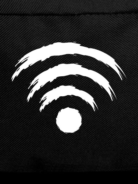 Wifi symbol white