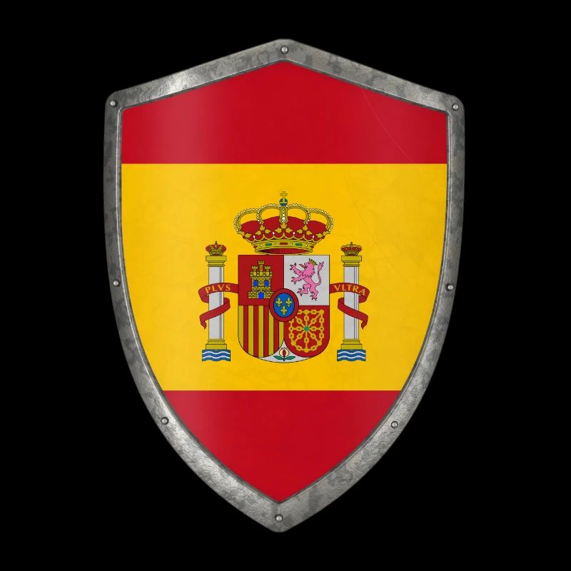 shield flag spain spain