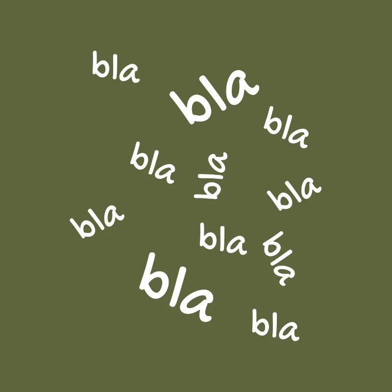 Bla bla bla