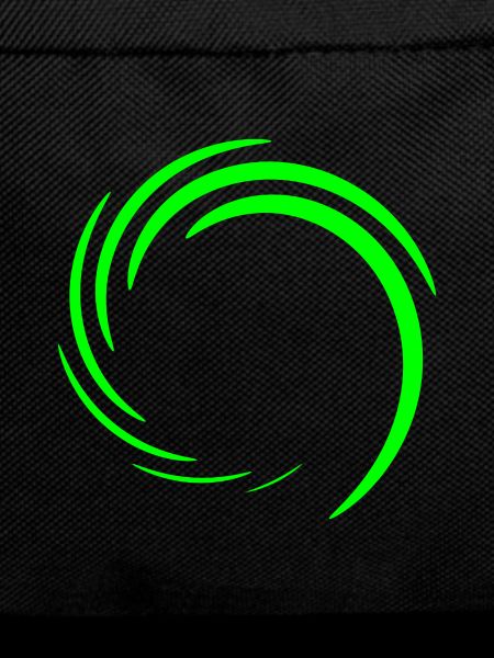 Cercle vert vert