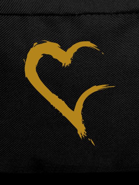 Heart open gold