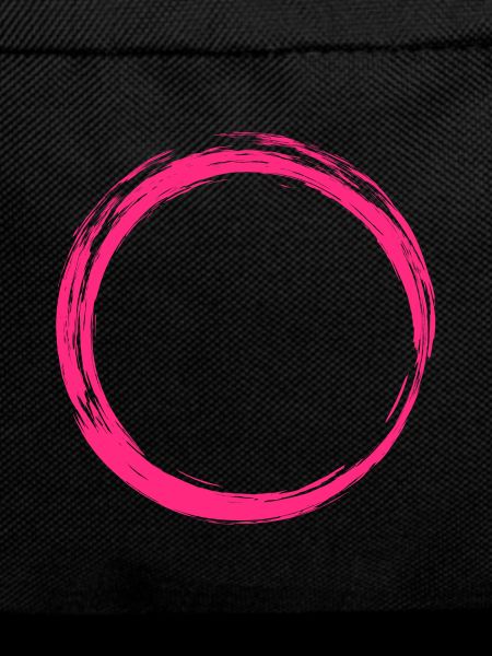 Circle Symbol Design Pink