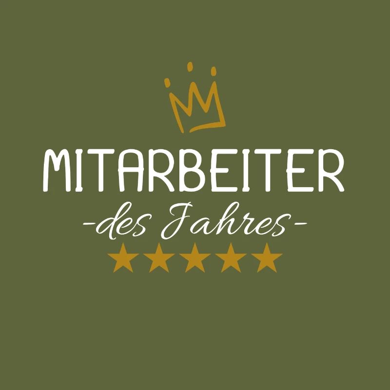 Mitarbeiter des Jahres mit Krone Geschenk