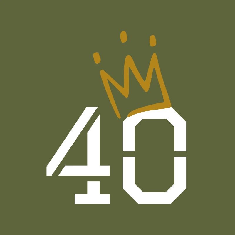40 Krone - 40. Geburtstag