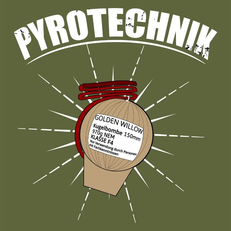 Pyrotechnik Feuerwerk Shell