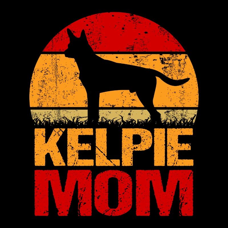 Australian Kelpie Hund Mama Oma Geschenk