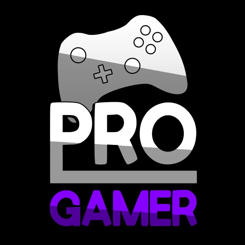 PRO GAMER (Lila) + Controller - Gaming