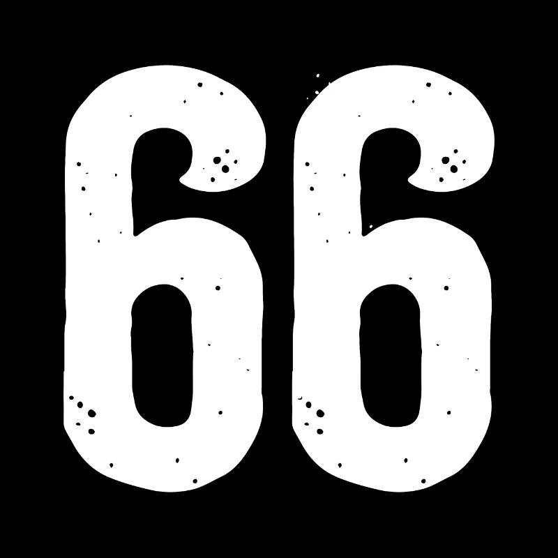 66 Numéros Blanc