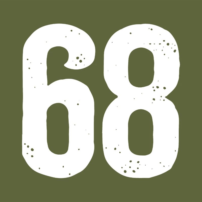 68 Numéros Blanc
